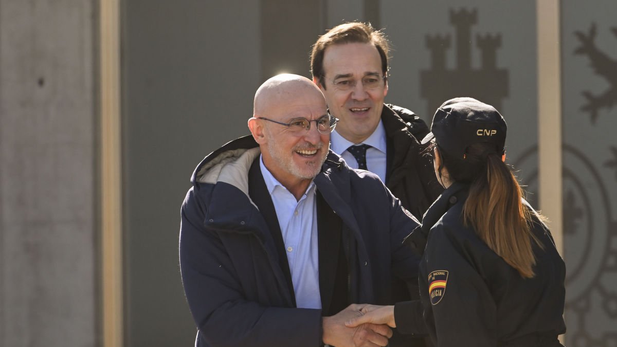 El seleccionador, Luis de la Fuente, va declarar ahir en el judici que segueix contra Luis Rubiales. - EFE