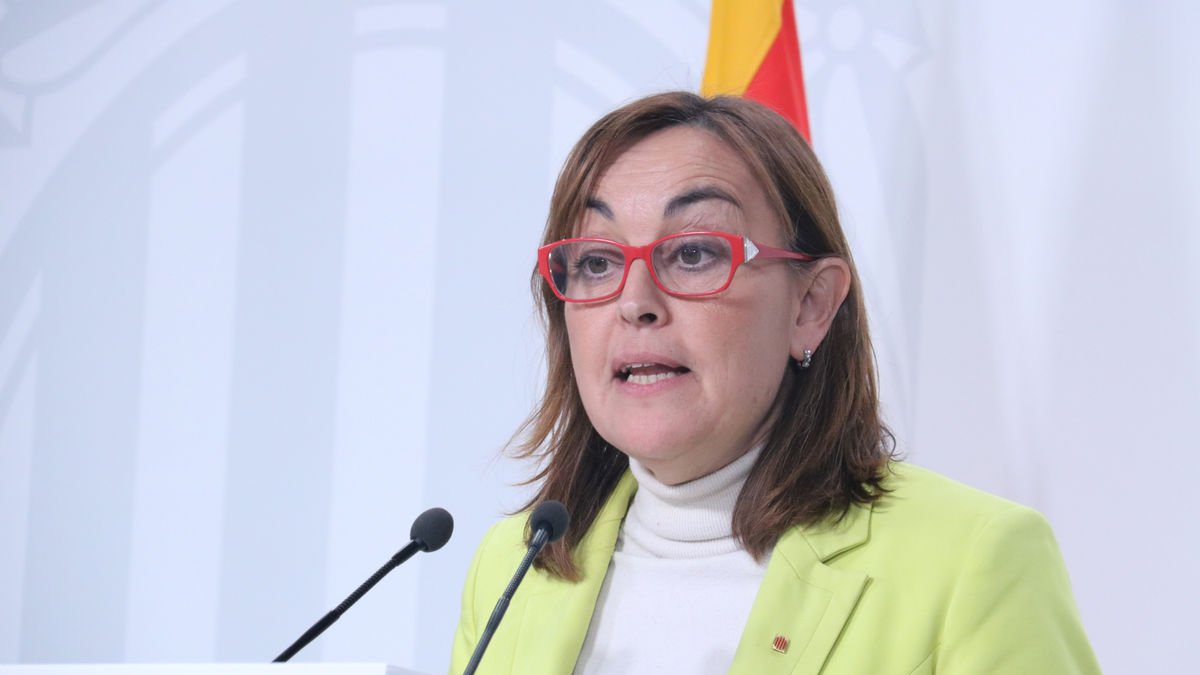 La portaveu del Govern, Sílvia Paneque. - GERARD ARTIGAS/ACN