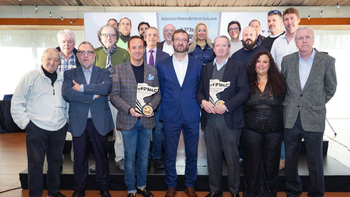 . L’acte va comptar amb l’assistència de representants de les dos marques (Renault i Volvo), a més de membres del jurat i de la Generalitat de Catalunya.