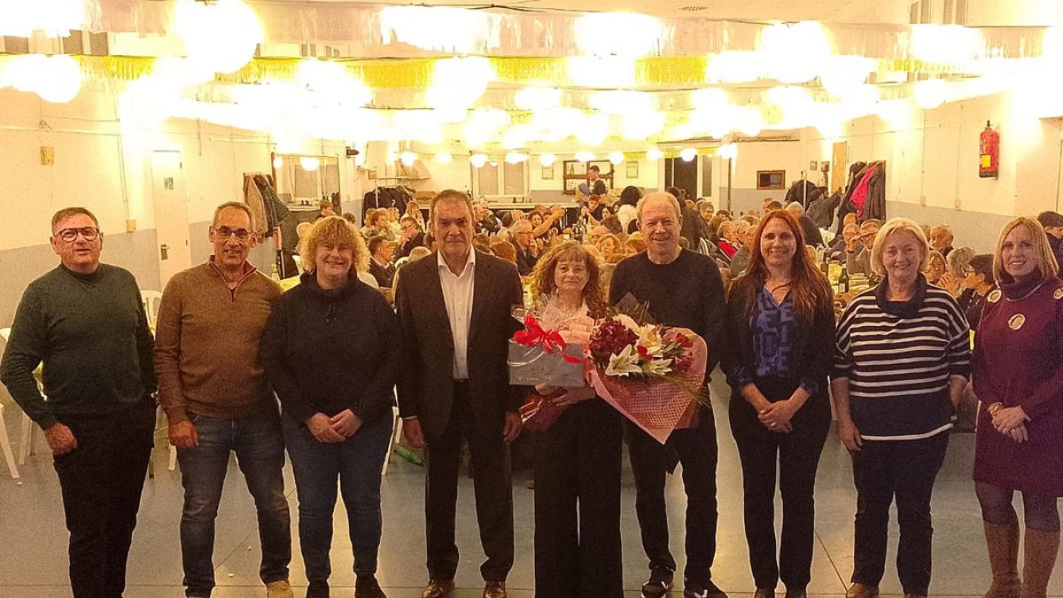 El homenaje se celebró en el marco de la Festa Major. - A.C.S.