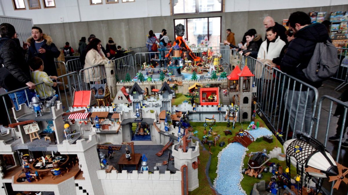 Una feria de Playmobil.