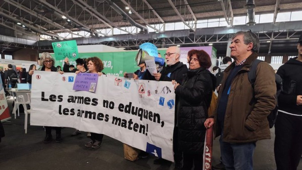 Protesta a FormaOcupa de Lleida / Roger Barragán