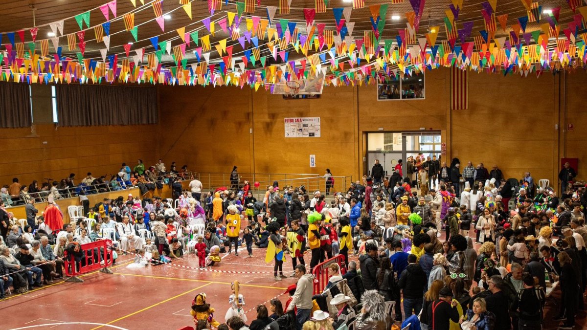 Imagen de archivo del polideportivo de Aitona.