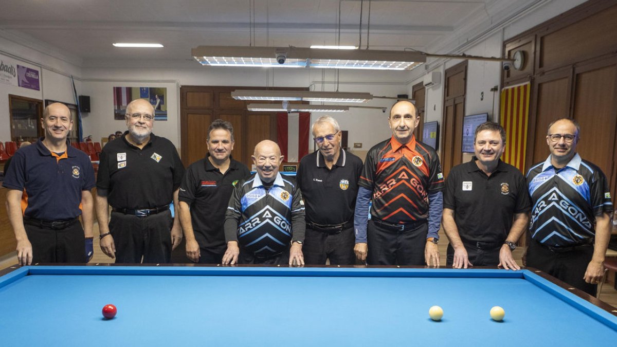Els participants en el campionat.