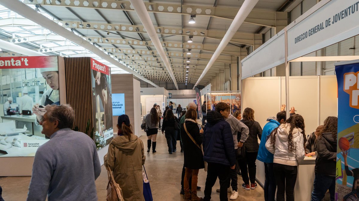 El salón FormaOcupa cerró ayer tras tres días de actividad. - PAU PASCUAL