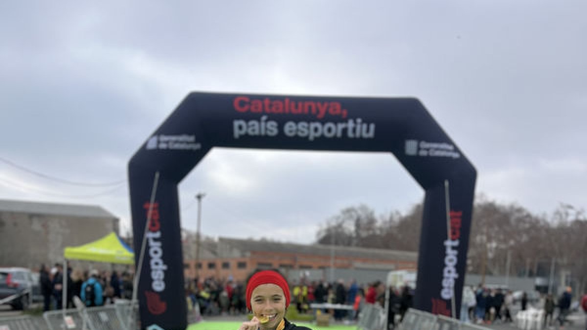 Alba Capell, oro de marcha en Lleida