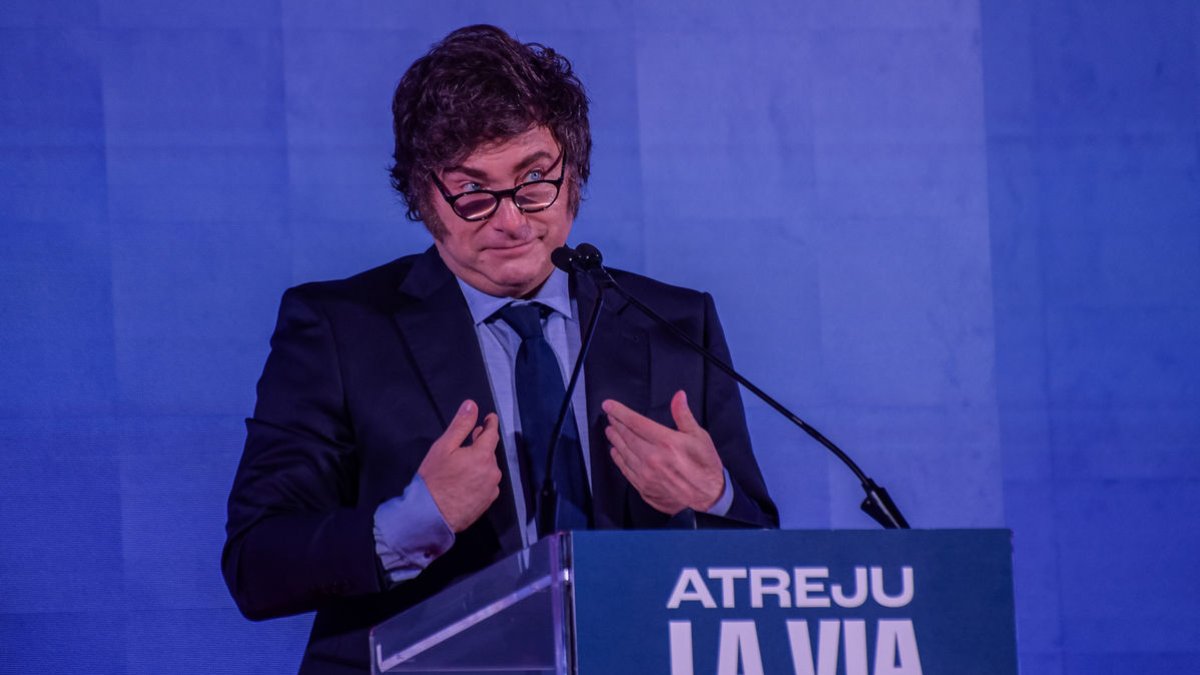 Imatge d’arxiu del president argentí Javier Milei. - EUROPA PRESS / CONTACTO / VINCENZO NUZZOLESE