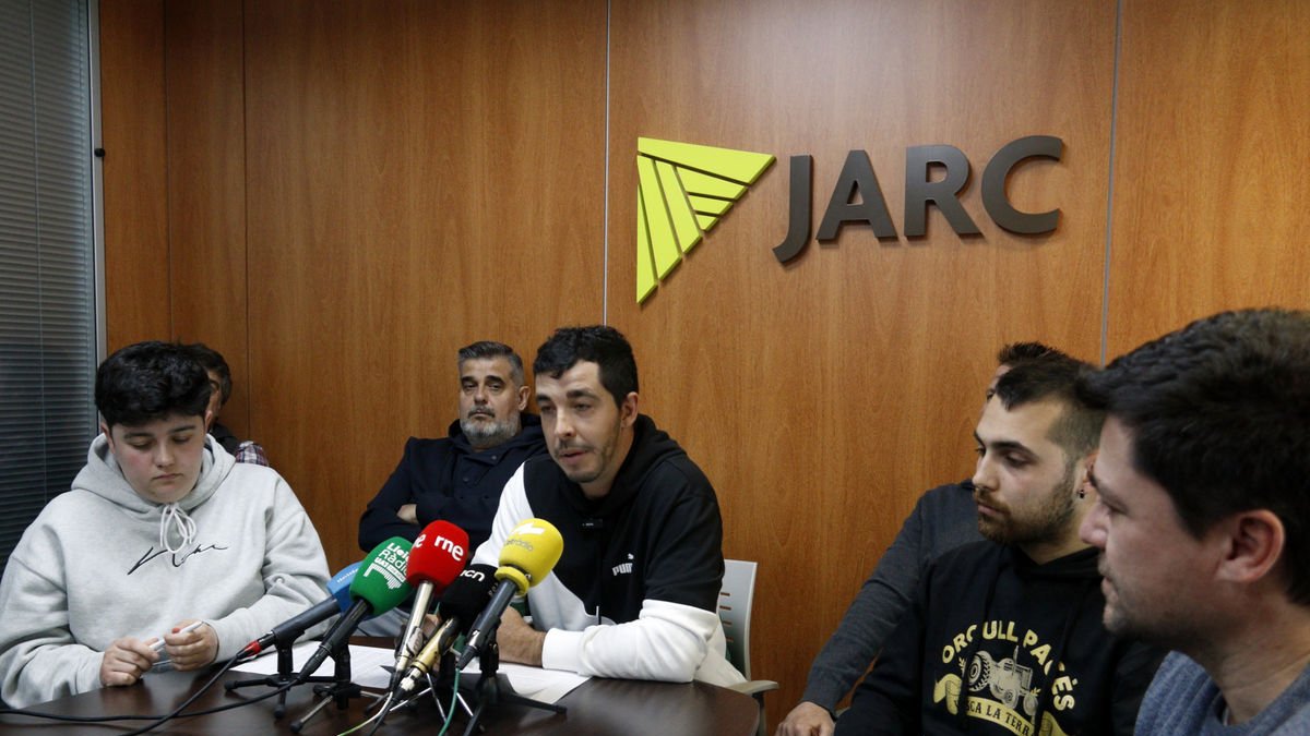 JARC va denunciar l’encariment de les assegurances agràries per a agricultors i ramaders. - ROGER SEGURA/ACN