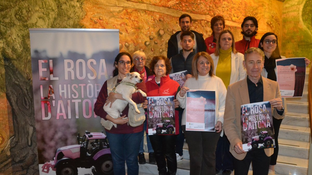 La campanya de Fruiturisme d’Aitona s’ha presentat a la Diputació de Lleida.