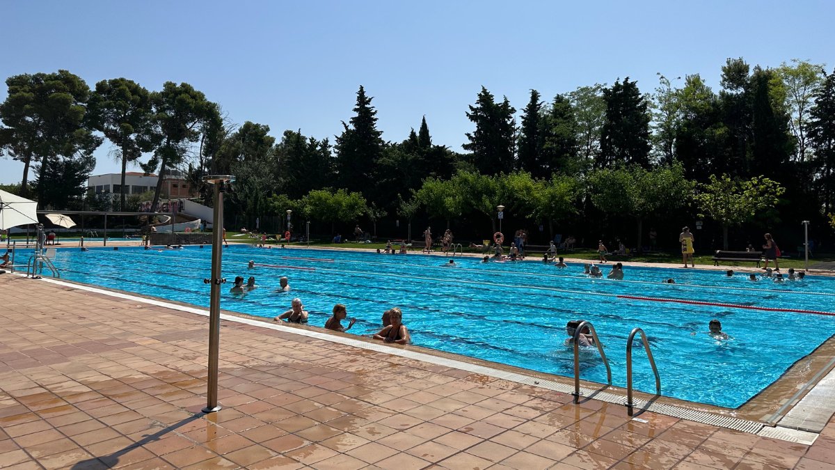 Imatge d’arxiu de la piscina municipal de les Borges Blanques. - SEGRE