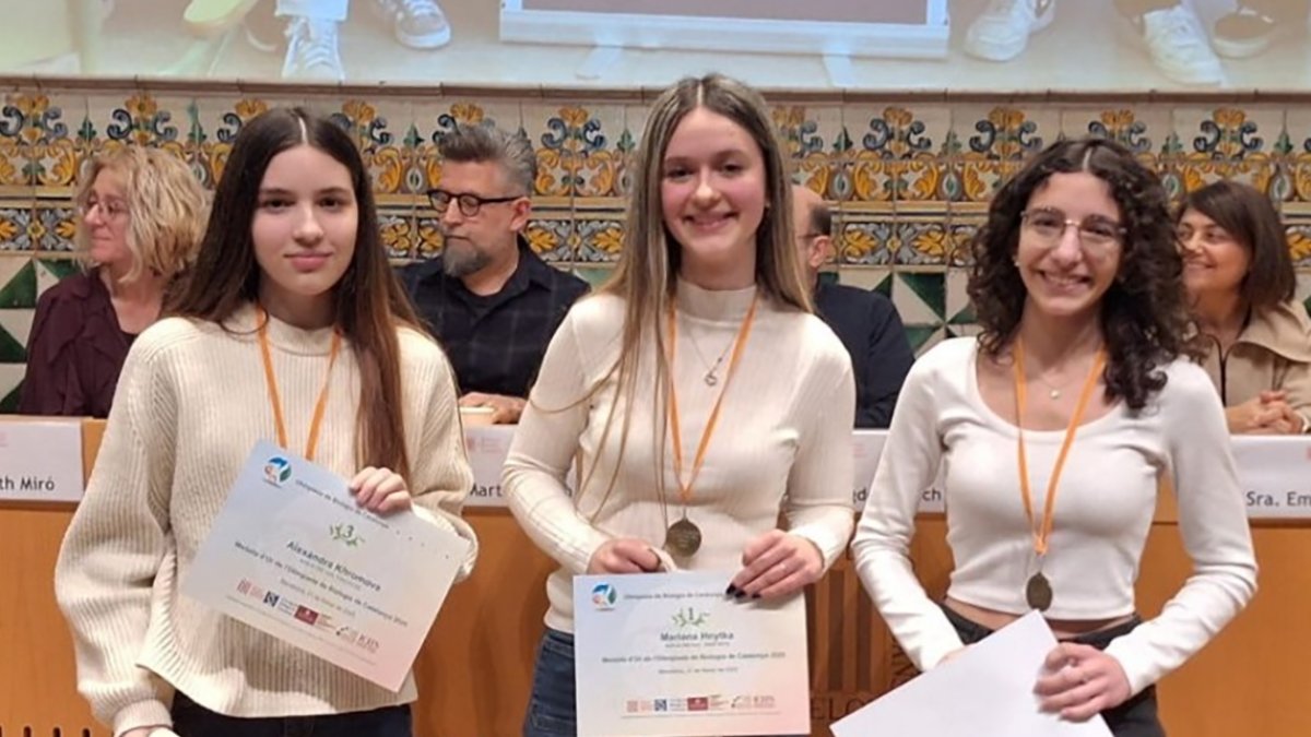 Una alumna del Guindàvols guanya l’Olimpíada de Biologia