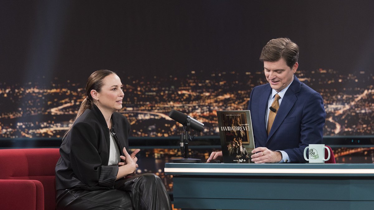 Leonor Watling, con Giró - RTVE