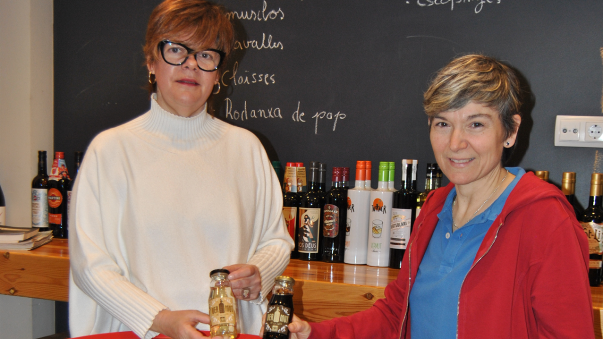 Sònia Mateu i Teresa Cerdà, propietàries de S’Abril, Espai Alternatiu del Palau d’Anglesola