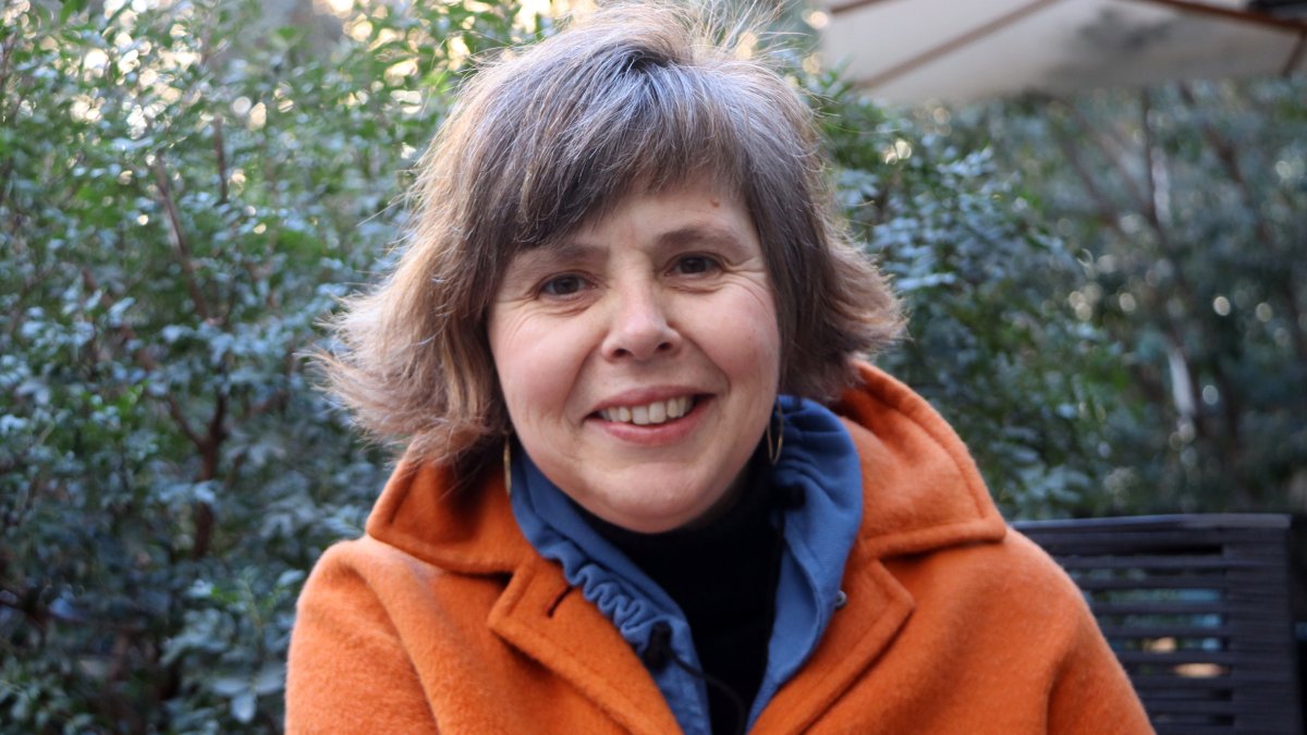 La poeta leridana y profesora de la UAB Gemma Casamajó. - ACN