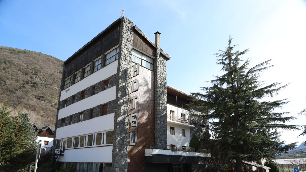 Imagen reciente del hotel Condes del Pallars. - ACN