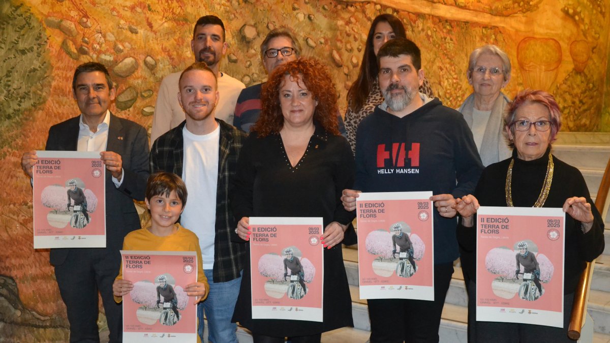 Torres de Segre acoge la Marxa cicloturista ‘Terra de Flors’ - DIPUTACIÓN DE LLEIDA