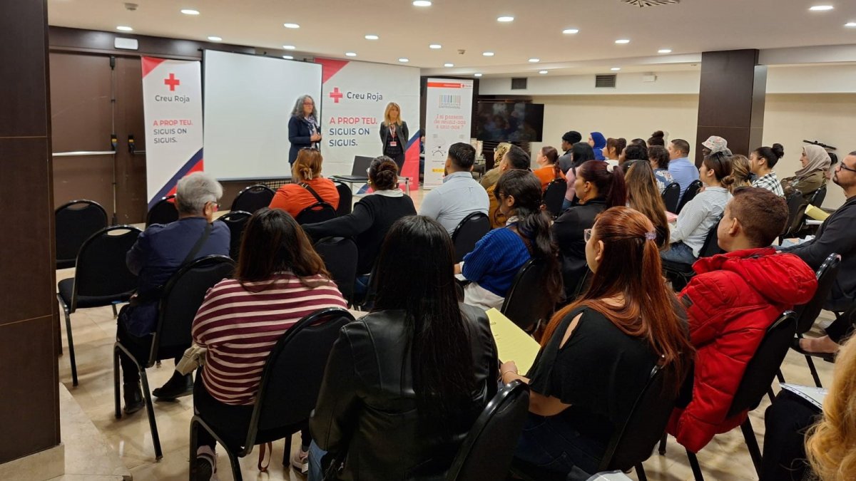 Una de les activitats dels programes d’ocupació. - CREU ROJA LLEIDA