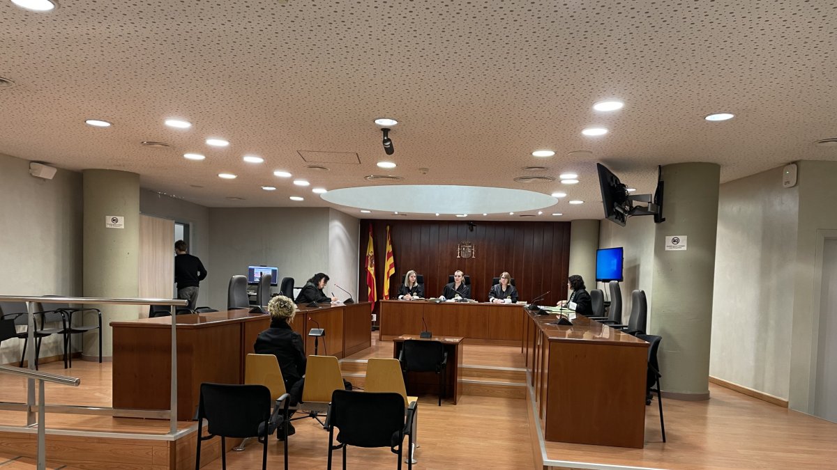 La vista oral es va celebrar ahir al matí a l’Audiència. - A. GUERRERO