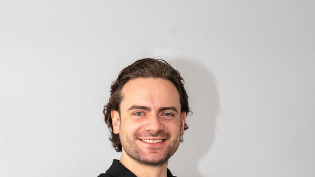 Tomás Slafer Savin, en la presentación con DAZN.