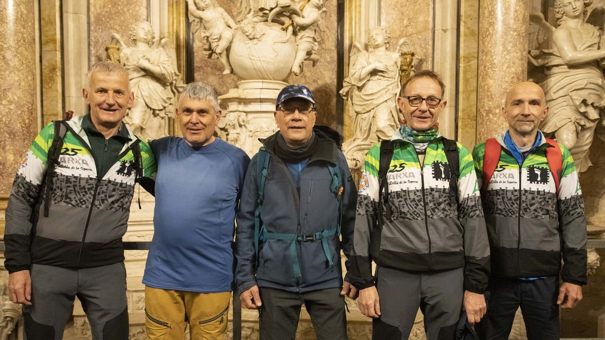 Récord de participación en La Marxa dels Castells de la Segarra - C.MARSIÑACH