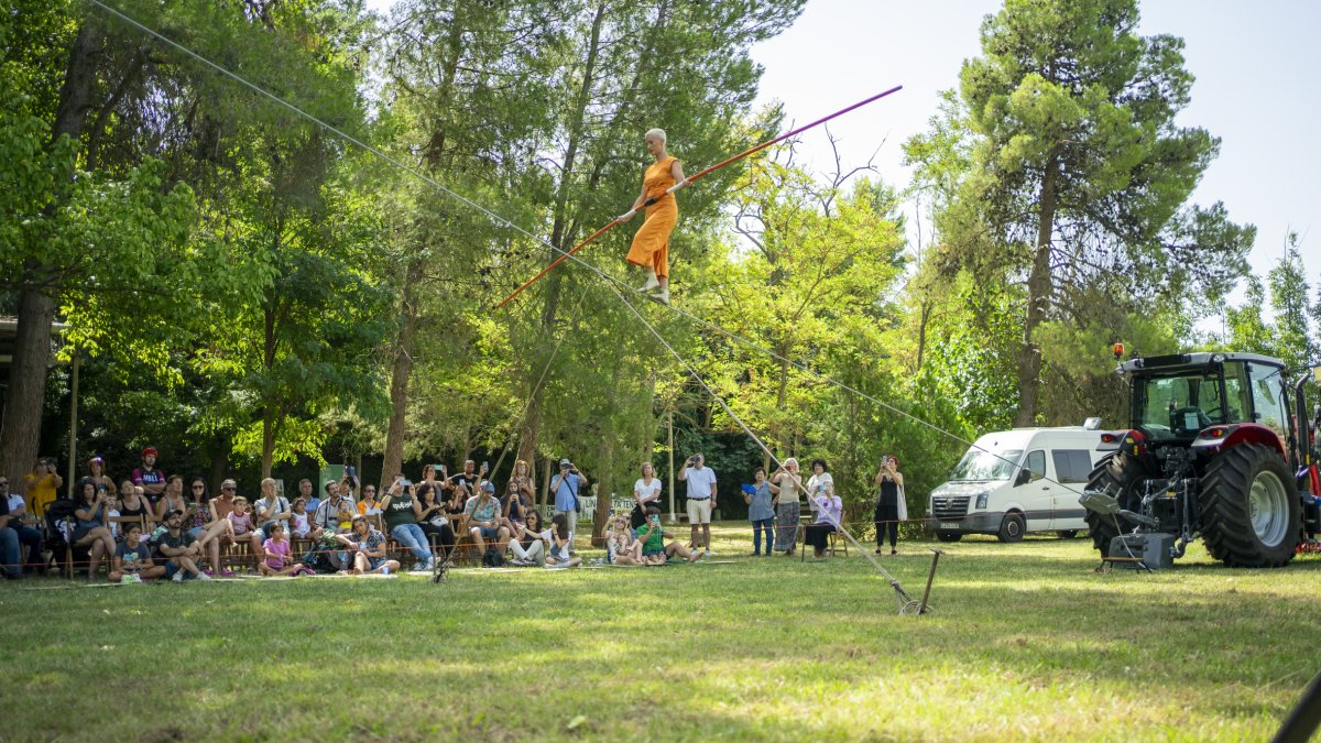 Imagen de la edición del año pasado del Festival L'Art a l'Horta de Lleida.