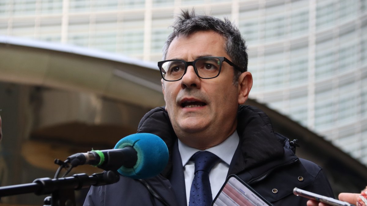 El Ministre de Justícia i de la Presidència, Félix Bolaños.