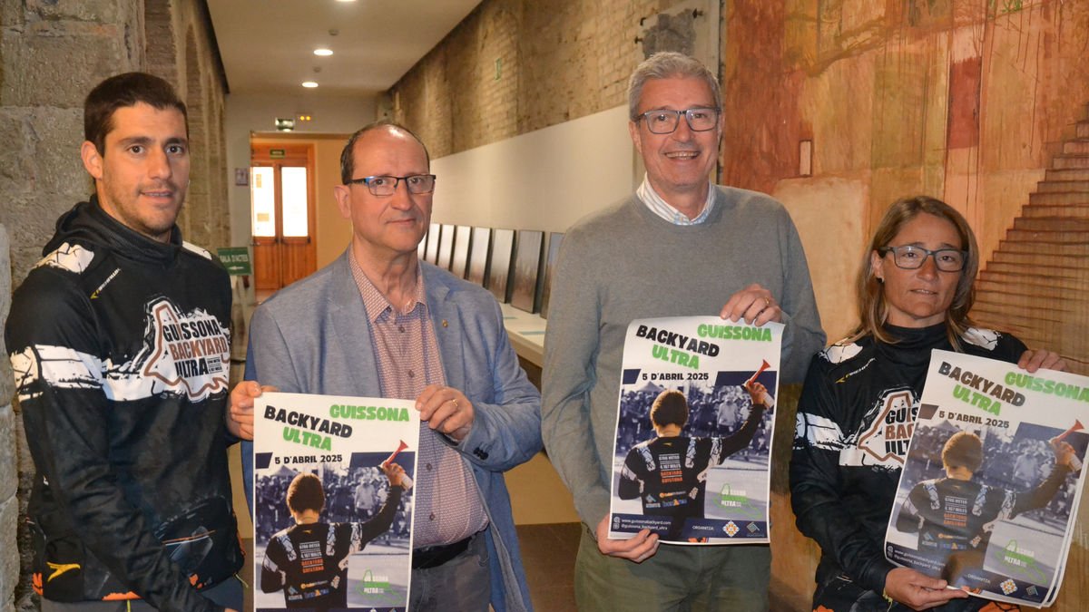 La carrera se presentó ayer en la Diputación. - DIPUTACIÓ DE LLEIDA