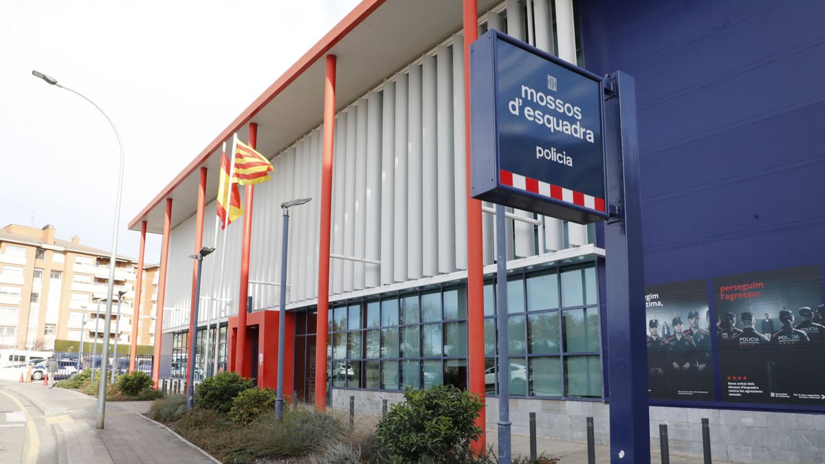 Vista exterior de la comissaria dels Mossos d’Esquadra a Lleida. - SEGRE
