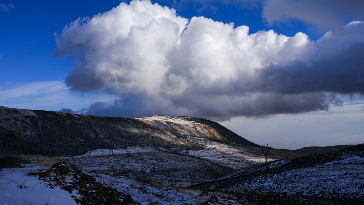 El volcà extint Aragats, a Armènia, on ha tingut lloc l'accident.