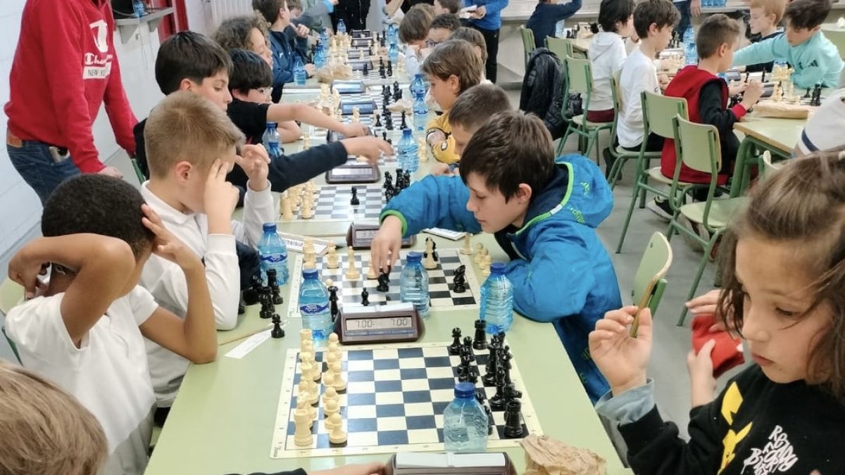 Una imatge de les partides que es van disputar.