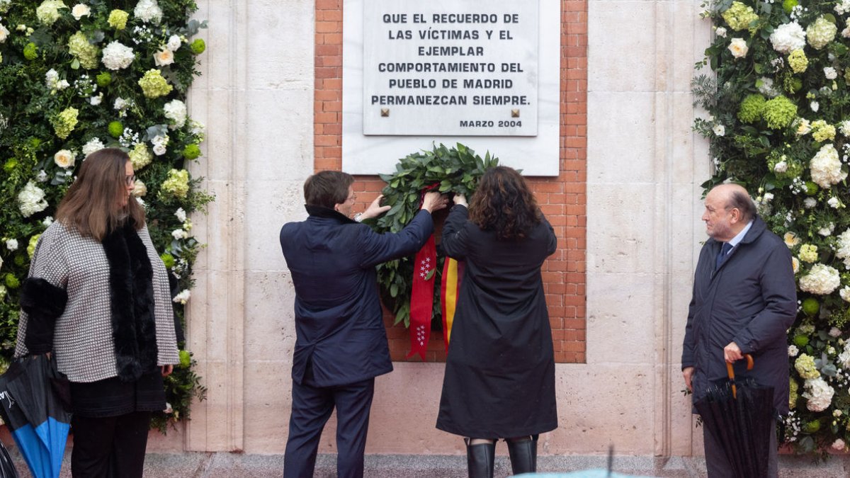Crispación política en los actos de homenaje a las víctimas del 11-M - EUROPA PRESS