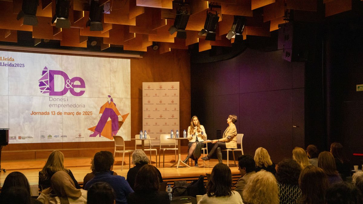 La jornada de dones emprenedores celebra la dotzena edició a Lleida - GERARD HOYAS