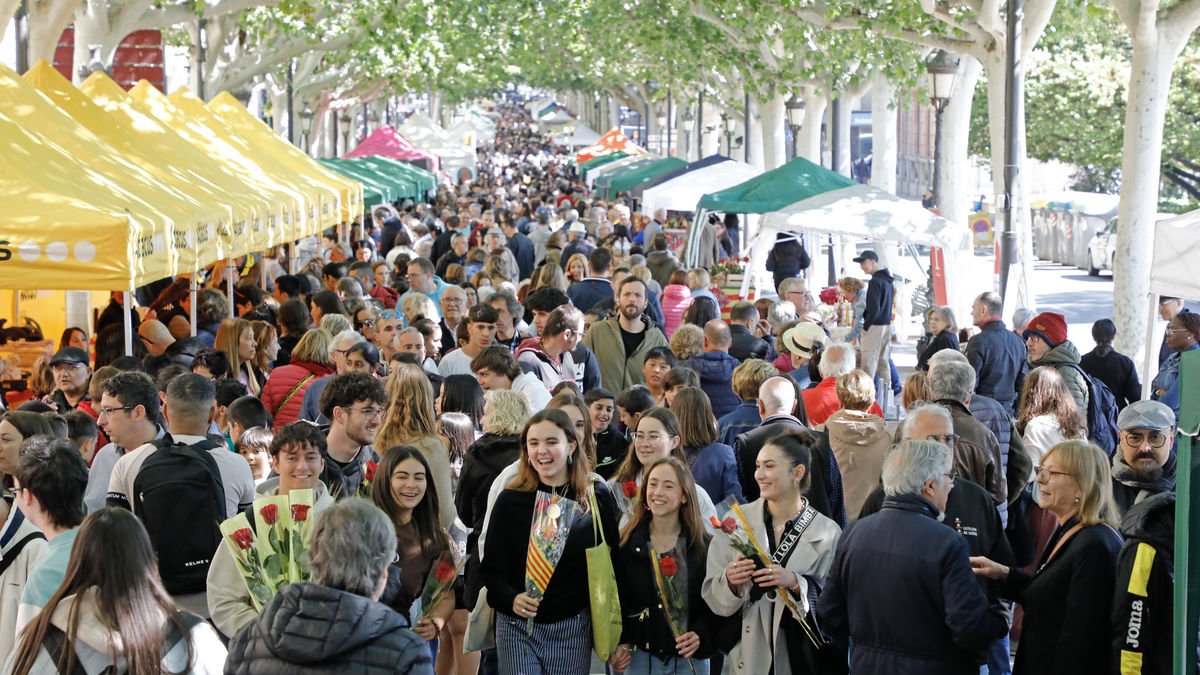 La avenida Francesc Macià y la rambla Ferran, a pesar de las obras, volverán a acoger la ‘diada’. - AMADO FORROLLA