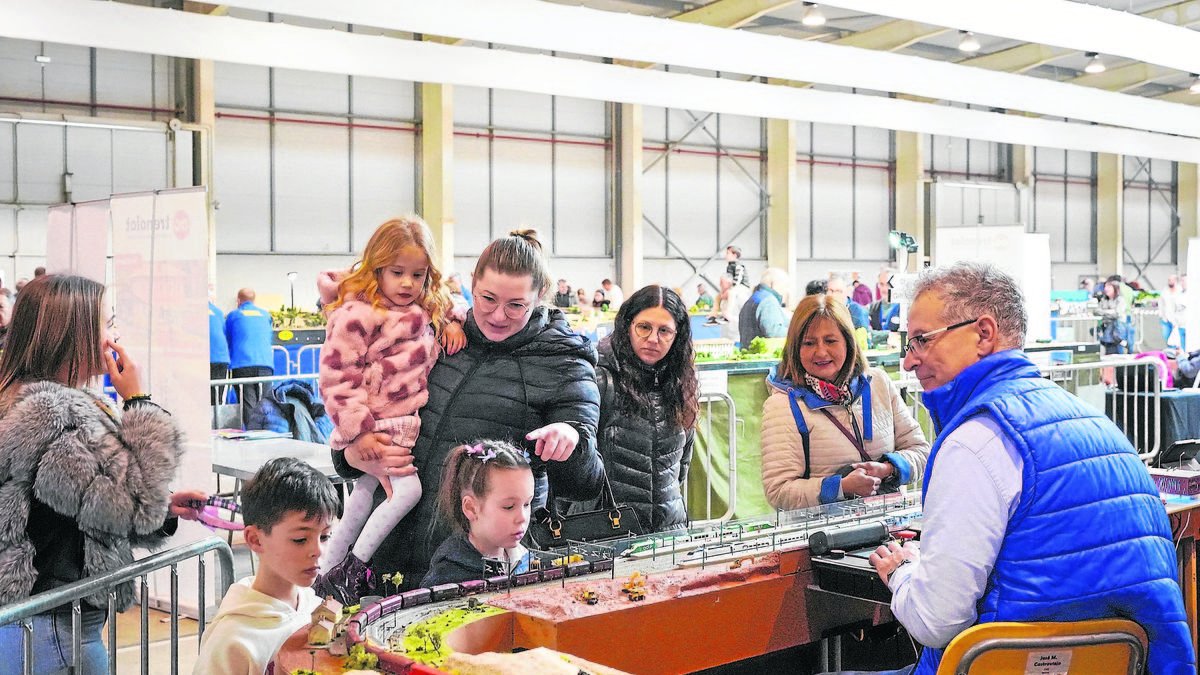 Más de 9.000 visitantes disfrutaron de las maquetas en el pabellón 4 de la Fira durante el fin de semana. - MARC CARBONELL