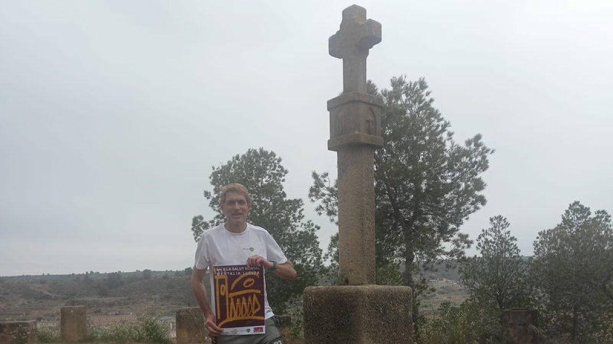 Miquel Solé completa la etapa 72 de su reto por la salud mental