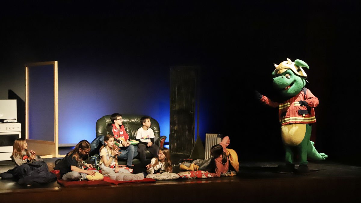 Un moment de l’obra al Teatre Municipal de l’Escorxador de Lleida. - MAGDALENA ALTISENT