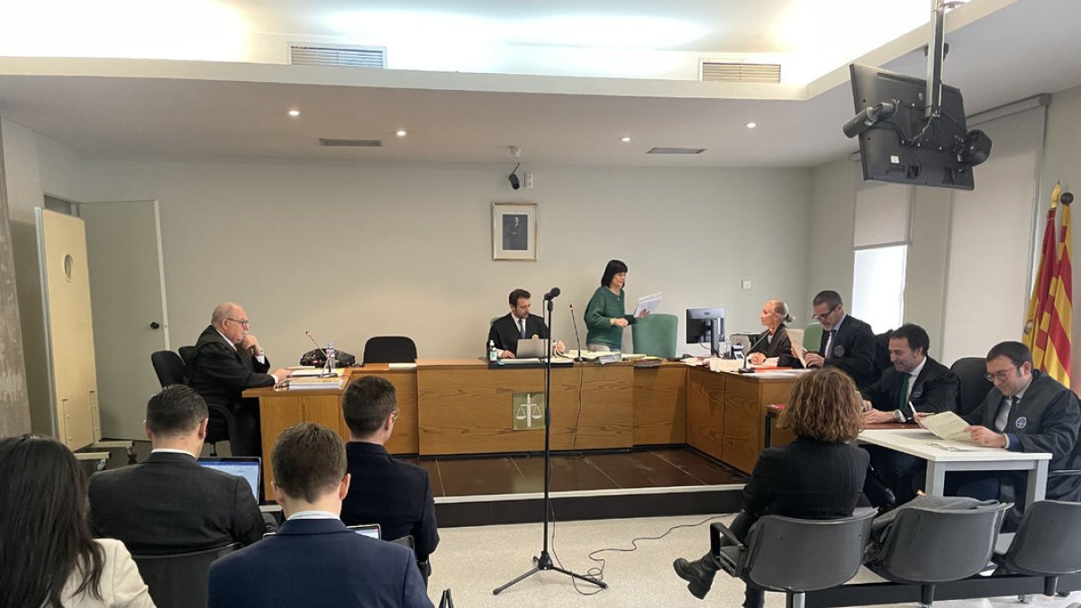 El judici es va celebrar a començaments de l’any passat al jutjat Penal 2 de Lleida. - SEGRE