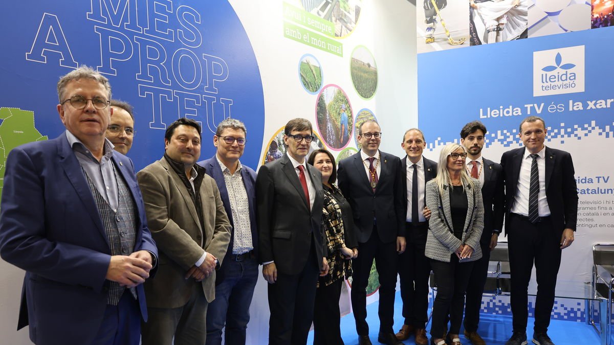 Visita a l’estand de SEGRE-J.GÓMEZ