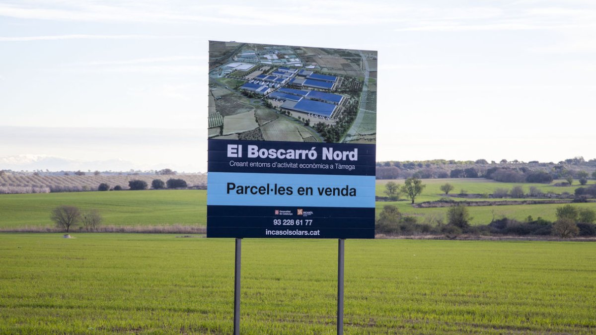 L’Incasòl anuncia la venda de parcel·les des de fa unes setmanes. - LAIA PEDRÓS