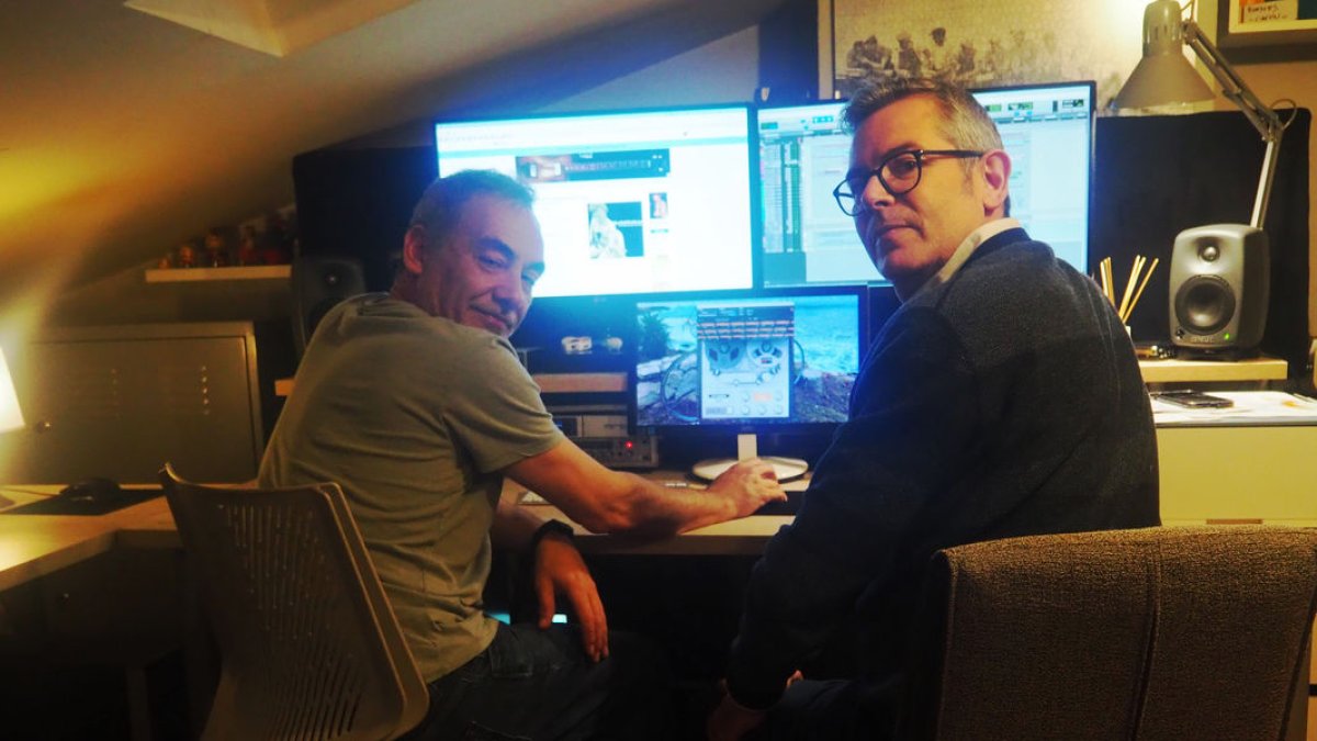 El dúo Daniel Ruiz y Salva Arnó son los Tofonaires Furtius. - JAVIER DE CASTRO