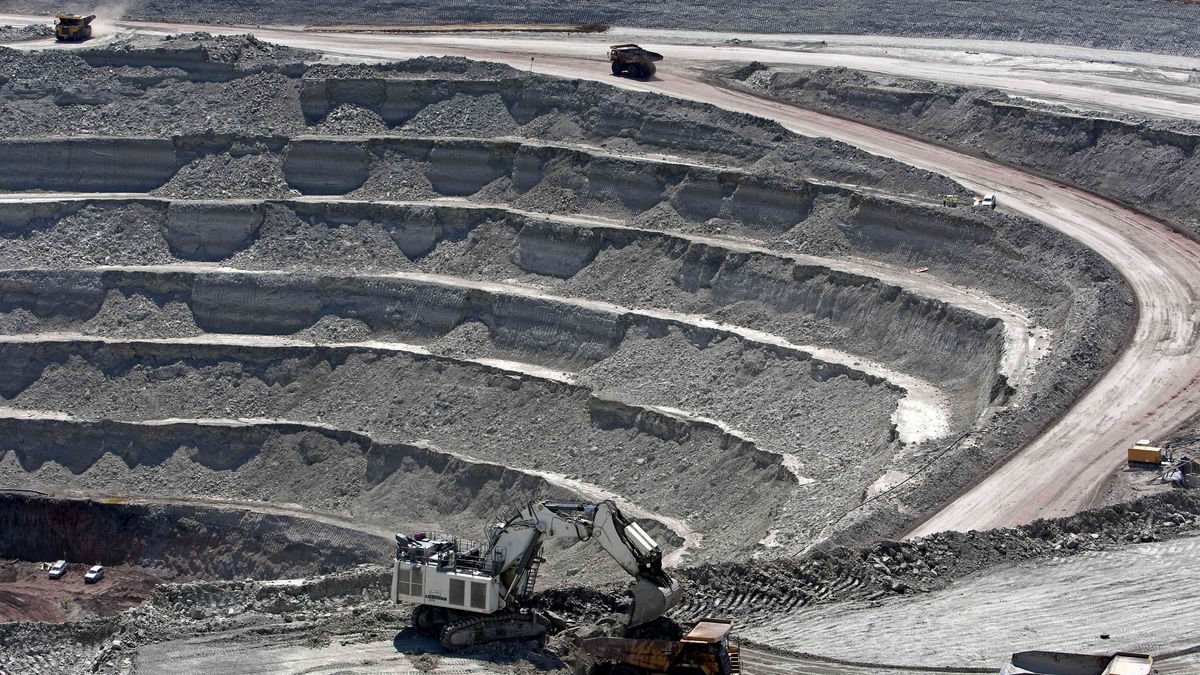 La mina Cobre Las Cruces (Sevilla), la mayor explotación de este mineral a cielo abierto de Europa. - EFE/JOSÉ MANUEL VIDAL