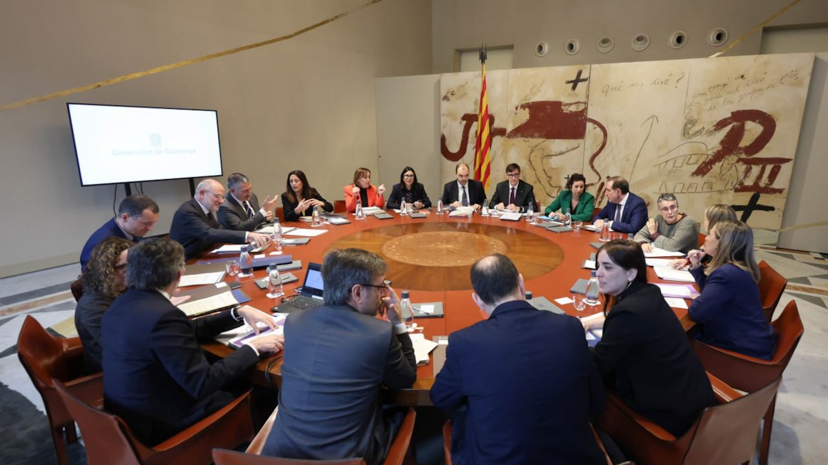 Una reunió del Consell Executiu del Govern.