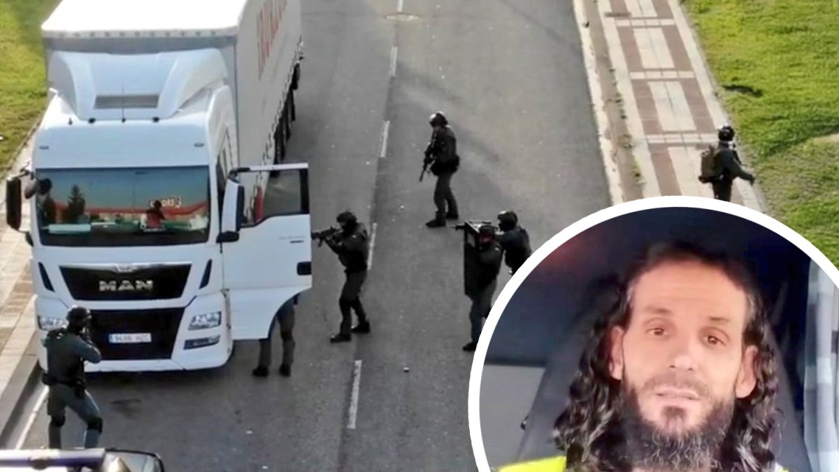 Operatiu de la Guàrdia Civil per a l’arrest de l’acusat el juliol del 2019 a Pamplona. - GUÀRDIA CIVIL