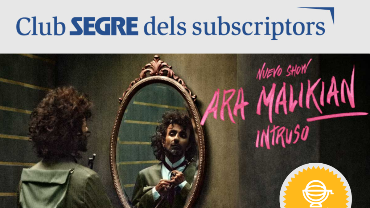 El diumenge 6 d'abril al Teatre de la Llotja