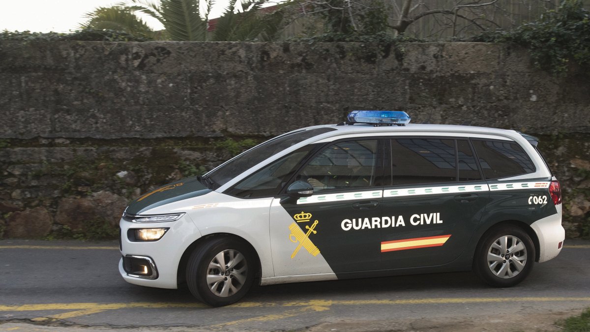 Un vehicle de la Guàrdia Civil en una imatge d’arxiu.