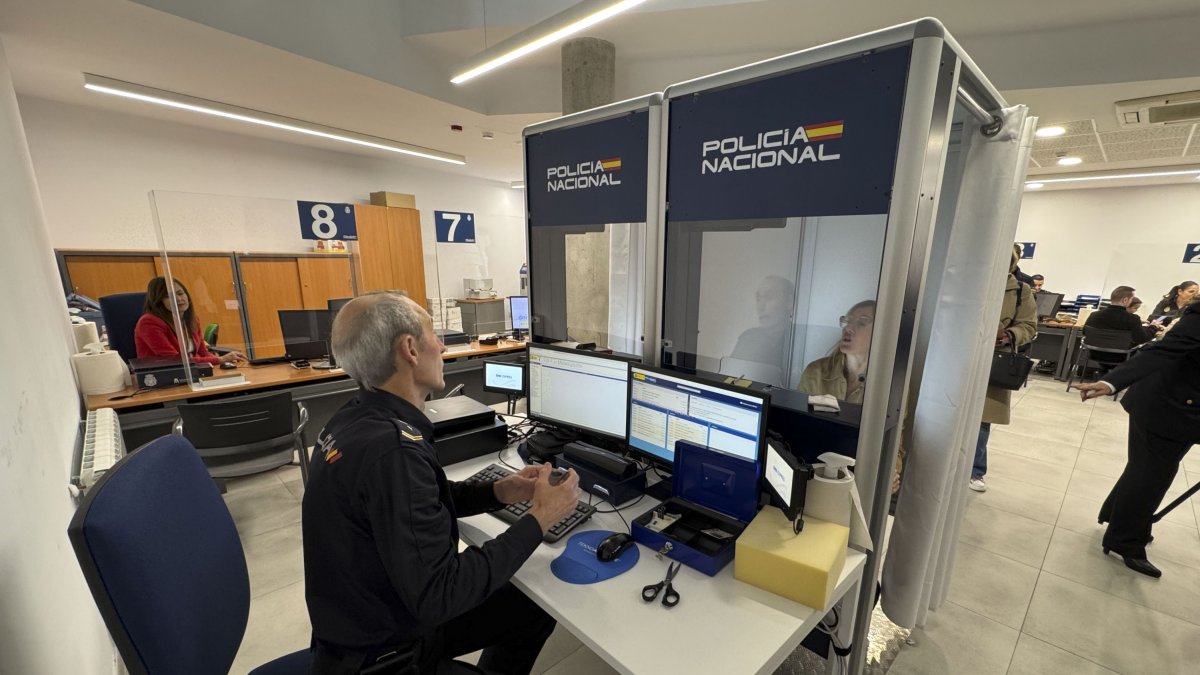 Una comissaria de la Policia Nacional.