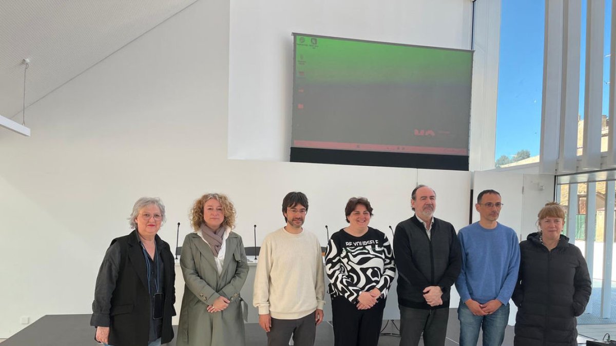 El Museu Morera fue escenario ayer de la presentación de la cita. - AJUNTAMENT DE LLEIDA
