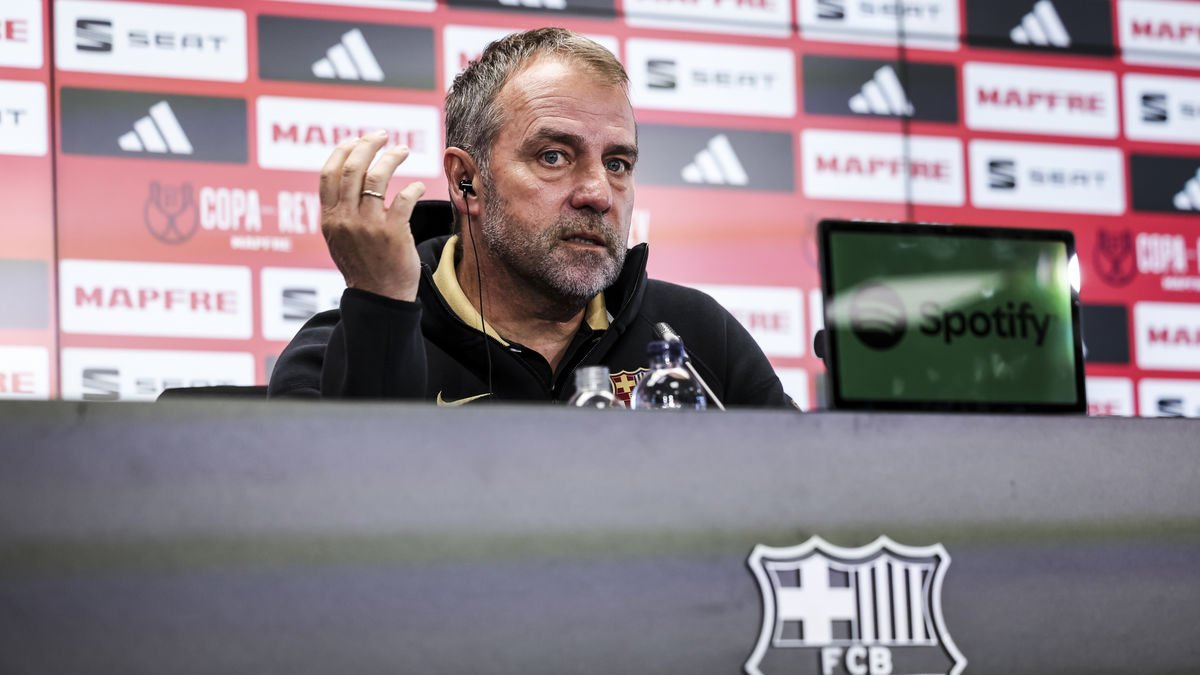 Hansi Flick se espera un partido muy diferente al de la ida disputado en MontjuÏc.