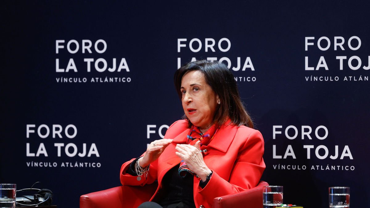 La ministra de Defensa, Margarita Robles, ayer en Lisboa. - EFE/ ANTÓNIO PEDRO SANTOS