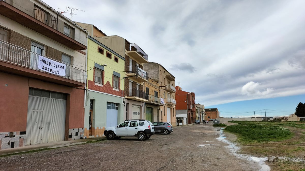 Los vecinos han protestado por el estado de la calle. - SEGRE